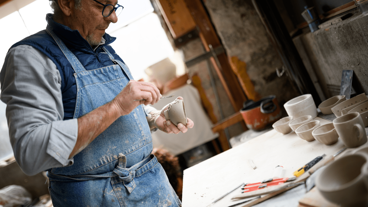 Como decorar artesanato em cerâmica