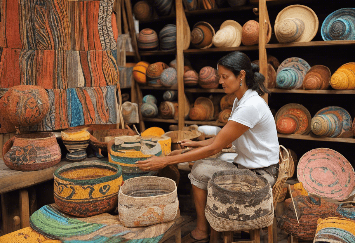 Quais são os principais centros de artesanato sustentável no Brasil