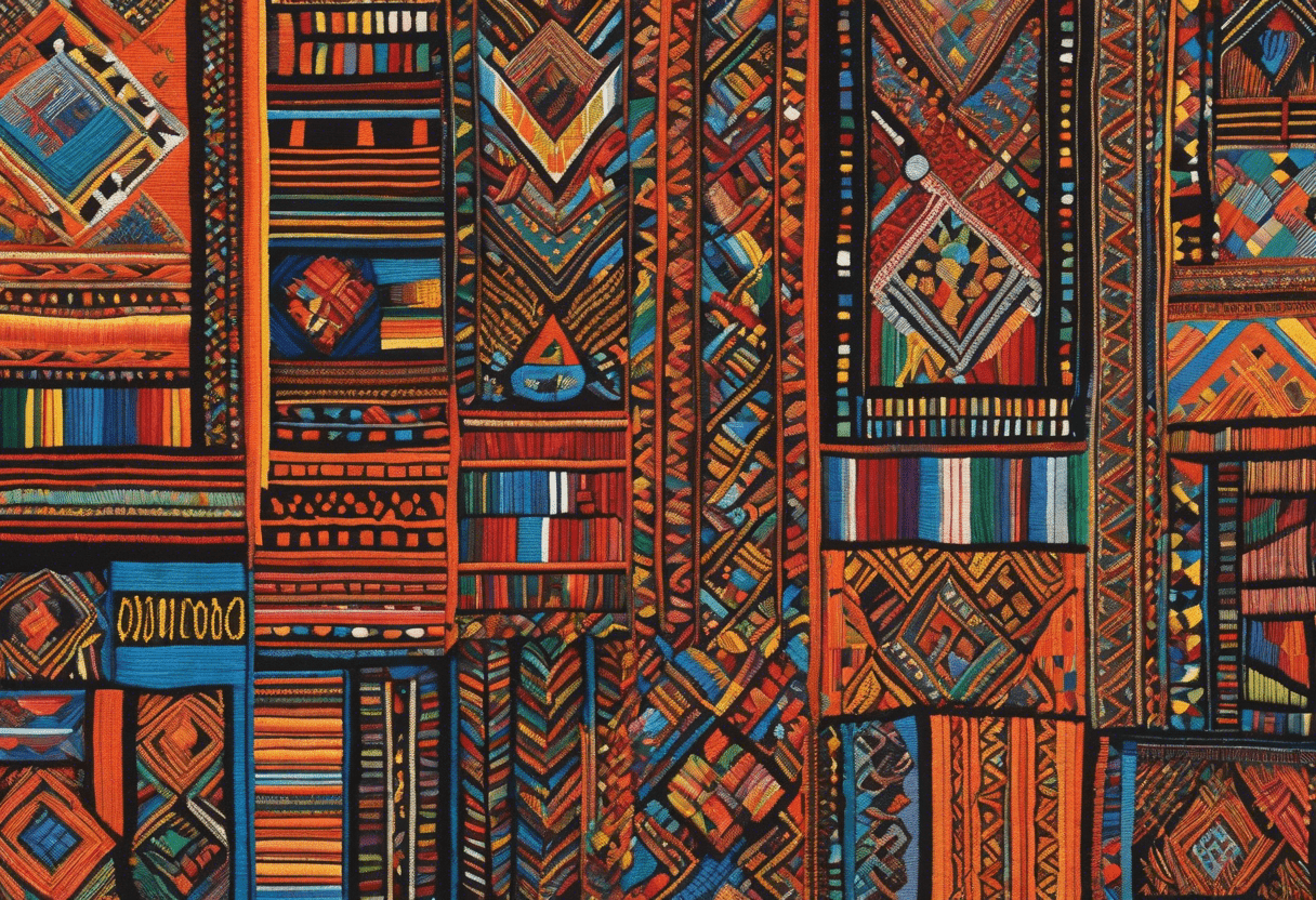 Quais são os tipos de bordados africanos