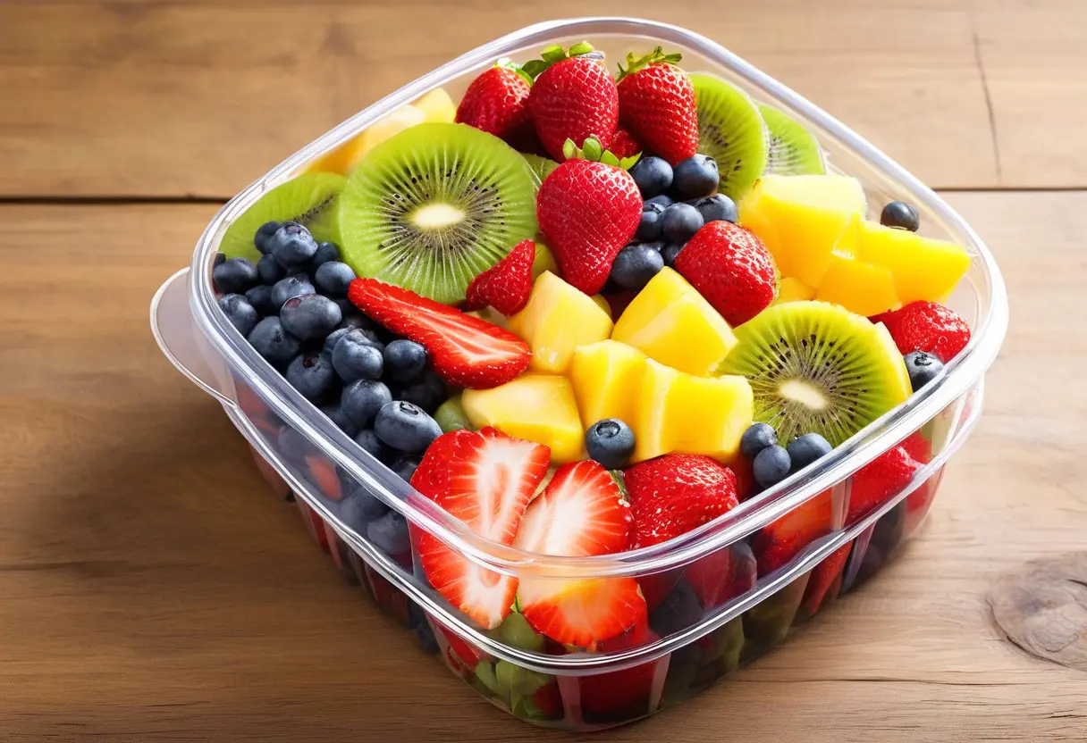 embalagem salada de frutas